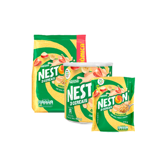 Cereal Neston 3 Cereais 210g, 400g e 600g